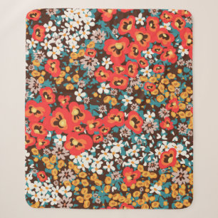 Floral mode lente, zomerdameskleding sherpa deken