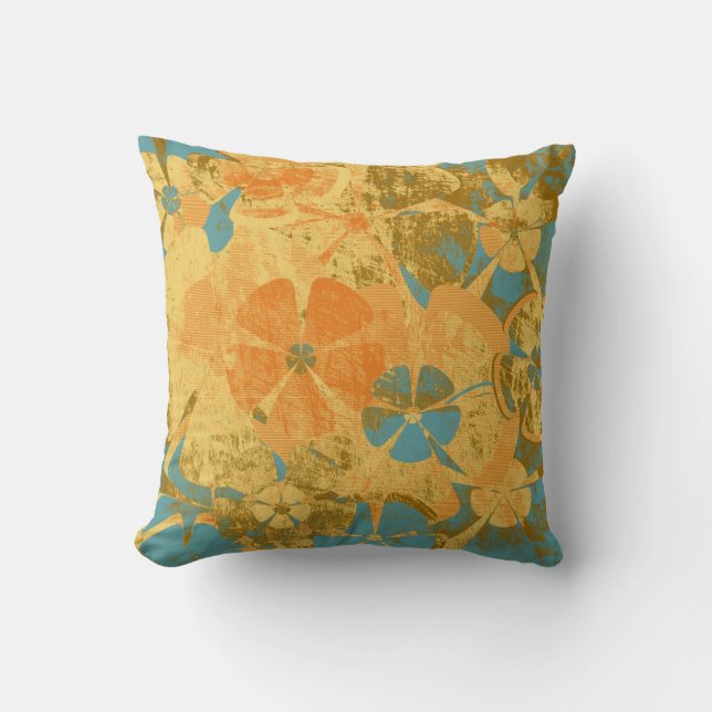  Floral Mode - Pillow Kussen (Voorkant)