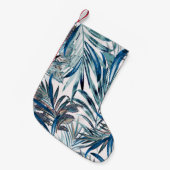 Floral mode tropisch  patroon met palm kleine kerstsok (Voorkant (Hangend))