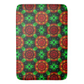 Floral Modern Boho Elegant Abstract Pattern #504 Badmat (Voorkant Verticaal)