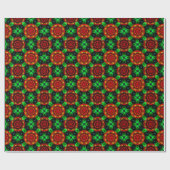 Floral Modern Boho Elegant Abstract Pattern #504 Cadeaupapier (Vlak)
