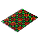 Floral Modern Boho Elegant Abstract Pattern #504 Notitieboek (Linkerzijde)
