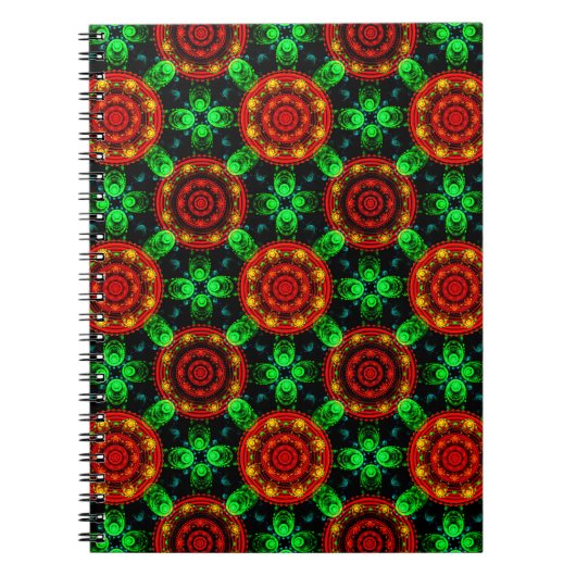 Floral Modern Boho Elegant Abstract Pattern #504 Notitieboek (Voorkant)