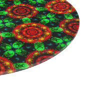 Floral Modern Boho Elegant Abstract Pattern #504 Snijplank (Hoek)