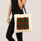 Floral Modern Boho Elegant Abstract Pattern #504 Tote Bag (Voorkant (product))
