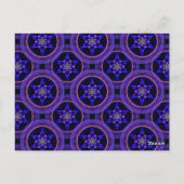 Floral Modern Boho Elegant Abstract Pattern #505 Briefkaart (Achterkant)