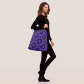Floral Modern Boho Elegant Abstract Pattern #505 Crossbody Tas (Op model)