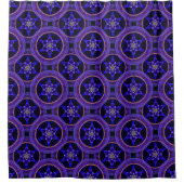 Floral Modern Boho Elegant Abstract Pattern #505 Douchegordijn (Voorkant)