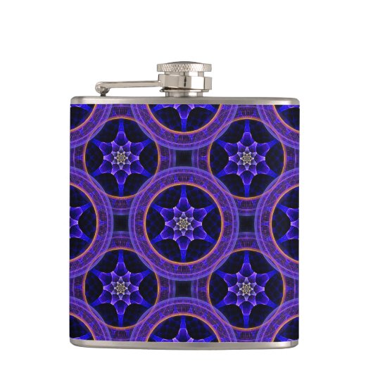 Floral Modern Boho Elegant Abstract Pattern #505 Heupfles (Voorkant)