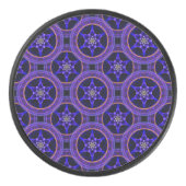 Floral Modern Boho Elegant Abstract Pattern #505 Hockey Puck (Voorkant)