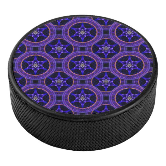 Floral Modern Boho Elegant Abstract Pattern #505 Hockey Puck (3/4)
