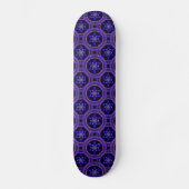 Floral Modern Boho Elegant Abstract Pattern #505 Persoonlijk Skateboard (Voorkant)