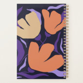 Floral Modern Bold Abstract Gepersonaliseerde Plan Planner (Achterkant)