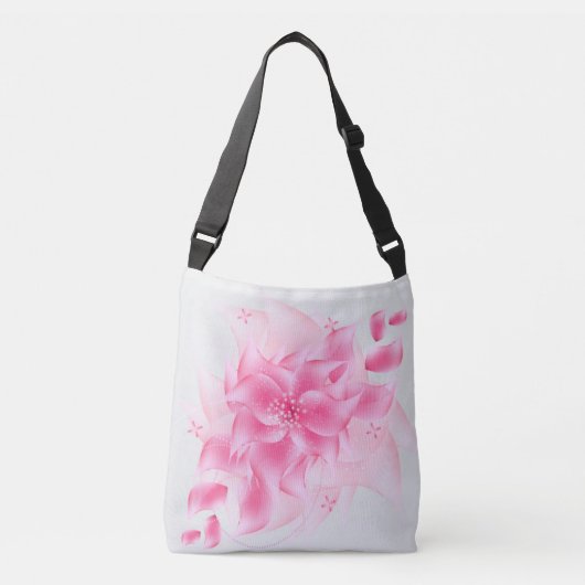 Floral Modern Crossbody Tas (Voorkant)