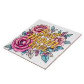 Floral Modern Luxury Gift Collectie Tegeltje (Zijkant)
