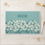 Floral modern maisy blue girly stijlvol HP HP Laptopsticker<br><div class="desc">Florale moderne,  stijlvolle,  stijlvolle,  stijlvolle,  stijlvolle,  stijlvolle,  stijlvolle,  stijlvolle,  stijlvolle,  stijlvolle,  daisy blauw laptop.</div>
