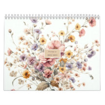 Floral modern roze meisjesachtig stijlvol