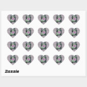 Floral Moeder Definitie Alles Over Print Hart Sticker (Vel)