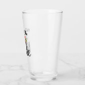 Floral moeder van de bruid glas (Links)