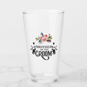 Floral moeder van de bruin glas (Voorkant)
