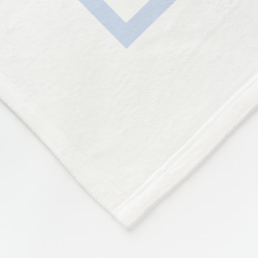 Floral Moeder van het Blauwe Roos van het Manuscri Fleece Deken (Hoek)