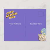 Floral Moederdag Briefkaart (Achterkant)