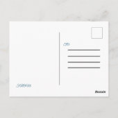 Floral Moederdag Briefkaart (Achterkant)