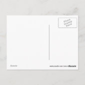 Floral Moederdag Briefkaart (Achterkant)