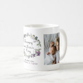 Floral Moederdag Foto Koffiemok (Voorkant rechts)