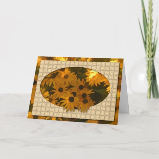 Floral-Moederdag Kaart (Voorkant)