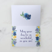 Floral Moederdag Kaart (Binnen)