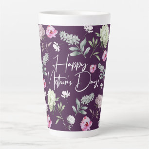 Floral Moederdag Latte Mok