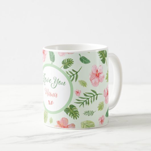 Floral Moederdag Magic Mok (Voorkant rechts)