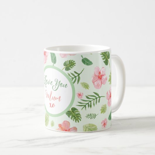 Floral Moederdag Magic Mok (Voorkant rechts)