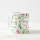 Floral Moederdag Magic Mok (Voorkant links)