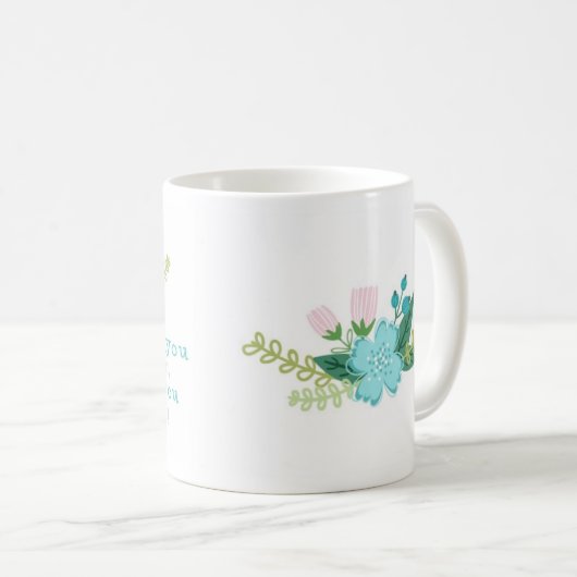 Floral Moederdag Mok (Voorkant rechts)