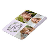 Floral Moederdag Photo Collage Magneet (Linkerzijde)