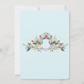 Floral Moederdag Uitnodiging (Achterkant)