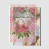 Floral Moederdag Wenskaart Vellum Uitnodigingen (Offset (Koppel))