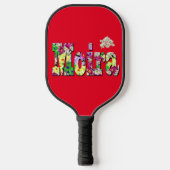 Floral Moira naam, Pickleball Paddle (Voorkant)