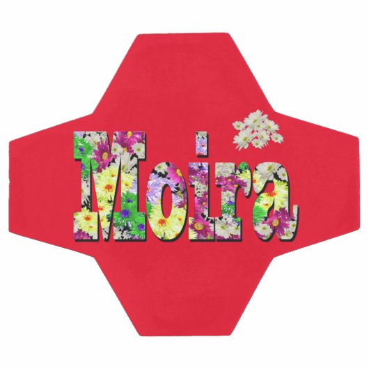 Floral Moira naam, voetbal (Enkel)