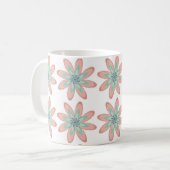 Floral-mok Koffiemok (Voorkant links)