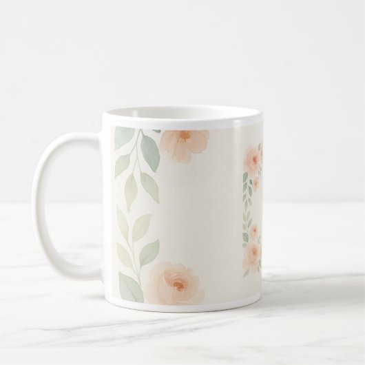 Floral-Mok Koffiemok (Links)
