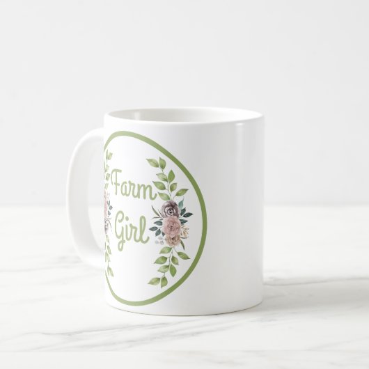 Floral-Mok Koffiemok (Voorkant links)