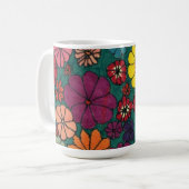 Floral-Mok Koffiemok (Voorkant links)