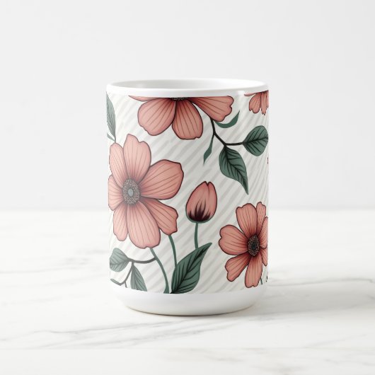 Floral-mok Koffiemok (Center)