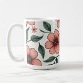 Floral-mok Koffiemok (Links)