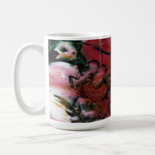 Floral-Mok Koffiemok (Links)
