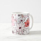 Floral-Mok Koffiemok (Voorkant rechts)