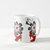 Floral-Mok Koffiemok (Voorkant rechts)